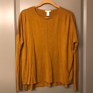 Brown boxy sweater from H&M